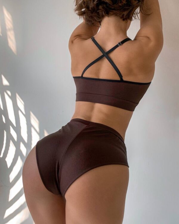 BRAZILIAN shorts — Brown