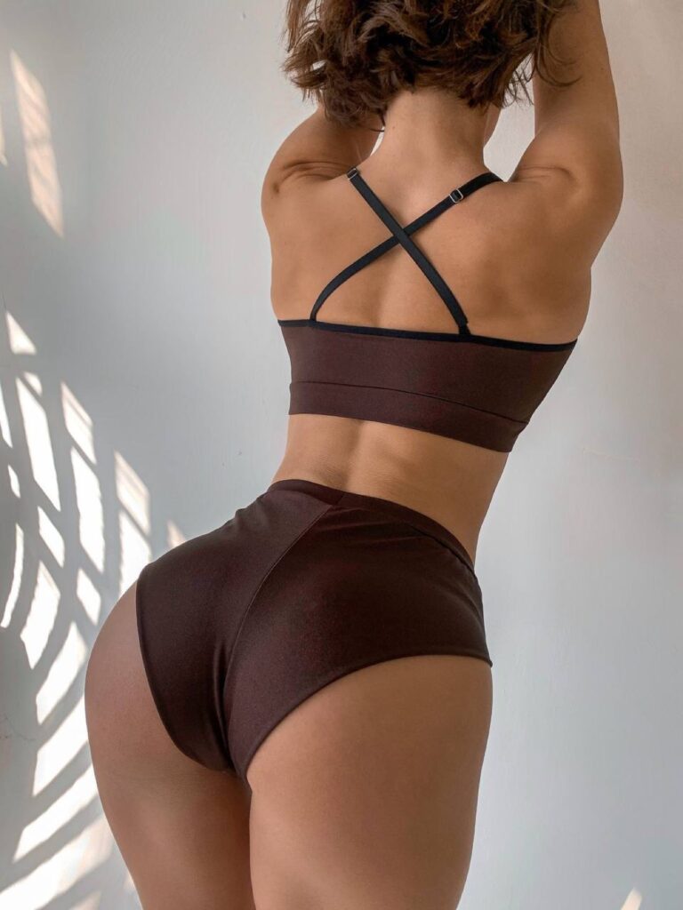BRAZILIAN shorts — Brown