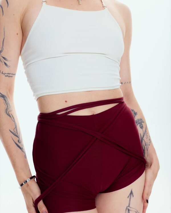 ETHREAL top — White biflex