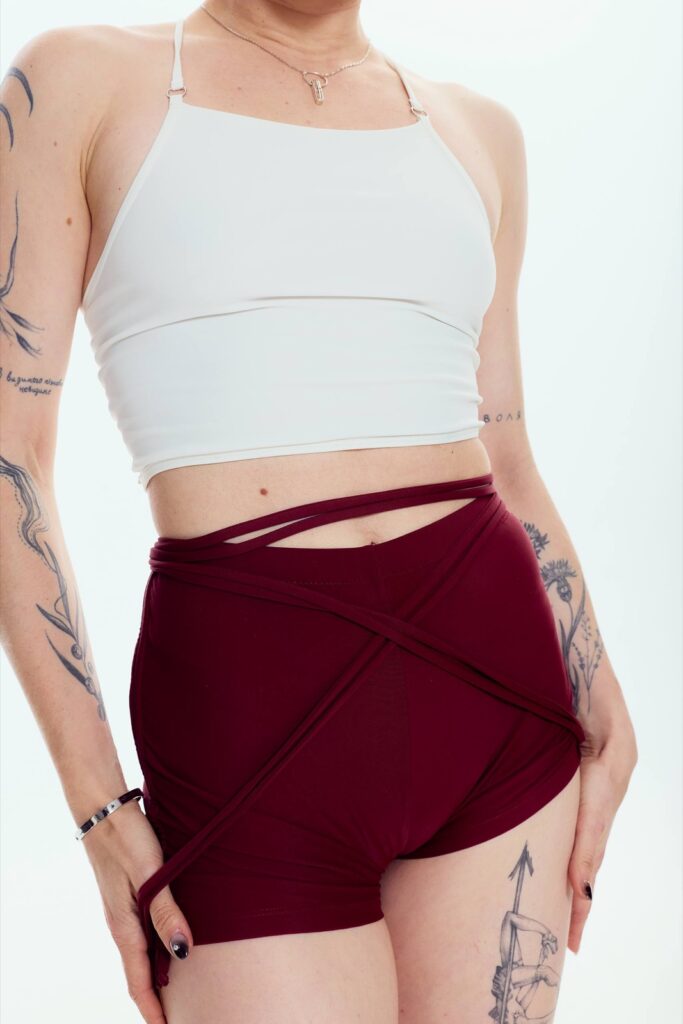 ETHREAL top — White biflex