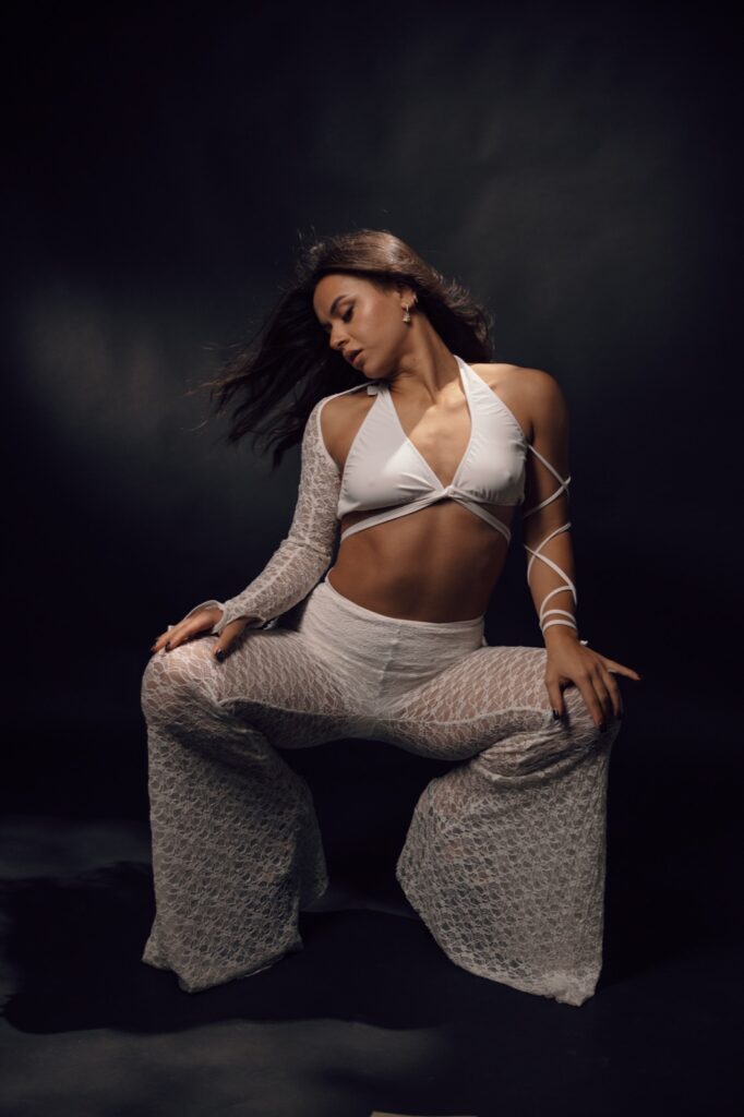 VEIL sleeves — White LACE