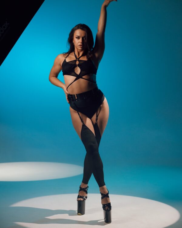 Stockings — Black mesh